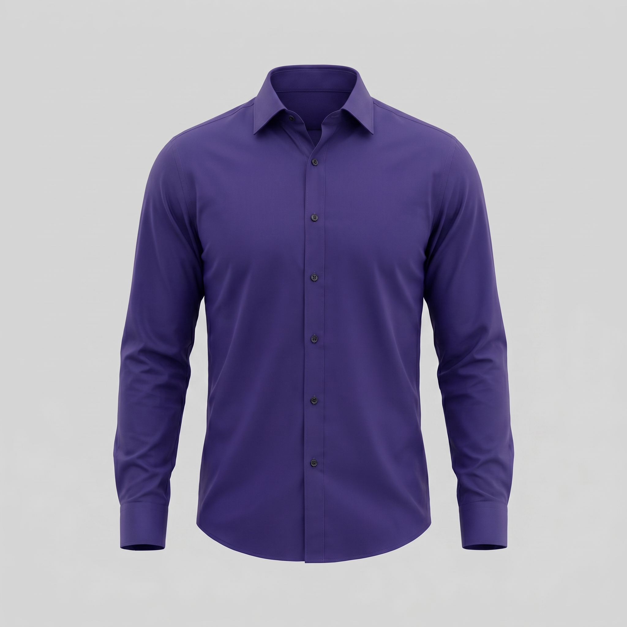 Herren Slim Fit Langarmhemd