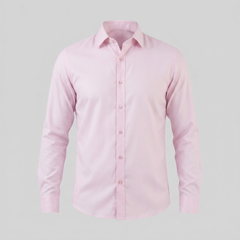 Herren Slim Fit Langarmhemd
