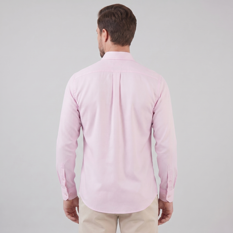 Herren Slim Fit Langarmhemd