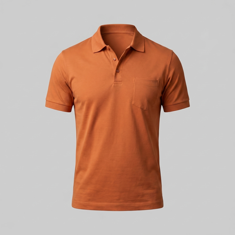 Herren Slim Fit Polohemd Mit Moderner Passform