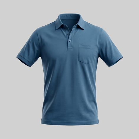 Herren Slim Fit Polohemd Mit Moderner Passform