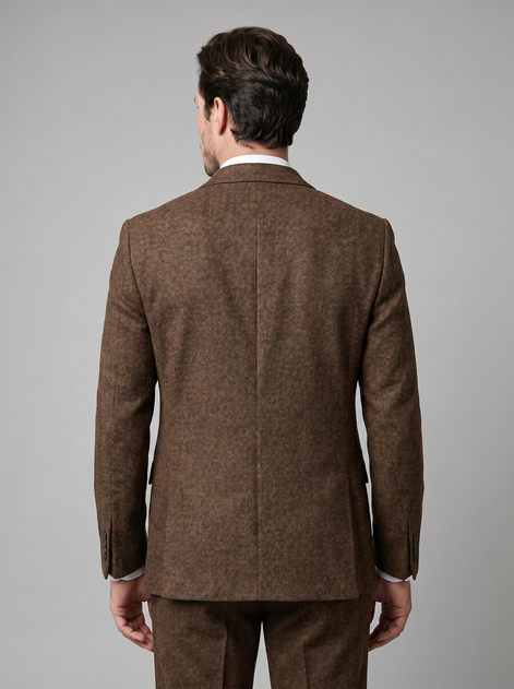 Herren Slim Fit Drei Teile Anzug Mit Weste Für Hochzeiten