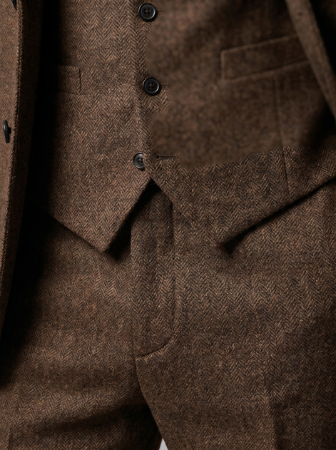 Herren Slim Fit Drei Teile Anzug Mit Weste Für Hochzeiten