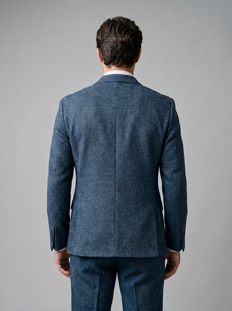 Herren Slim Fit Drei Teile Anzug Mit Weste Für Hochzeiten
