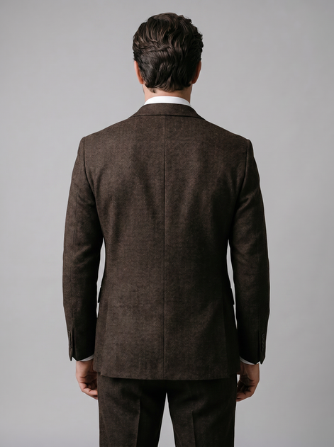 Herren Slim Fit Drei Teile Anzug Mit Weste Für Hochzeiten