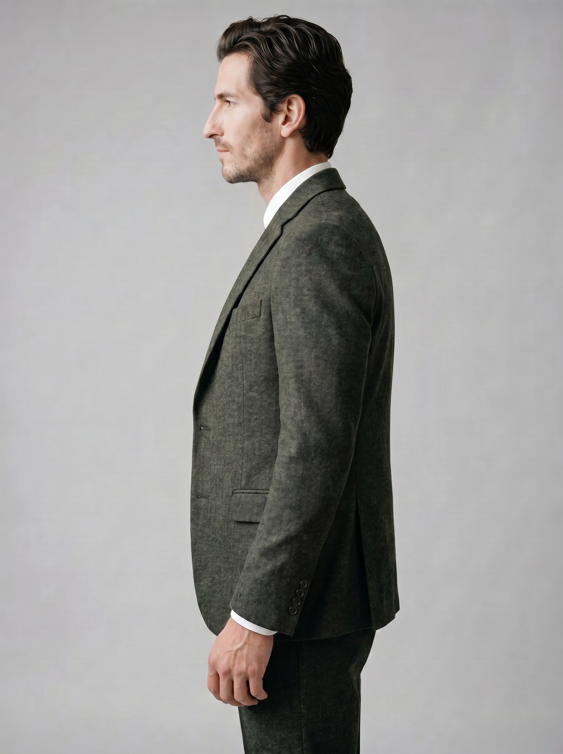 Herren Slim Fit Drei Teile Anzug Mit Weste Für Hochzeiten