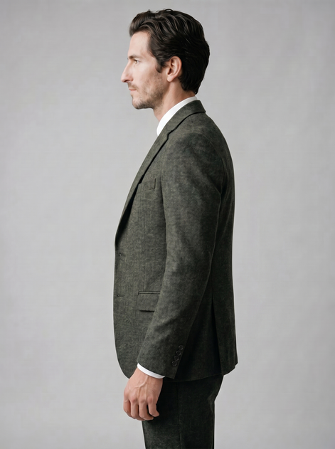 Herren Slim Fit Drei Teile Anzug Mit Weste Für Hochzeiten