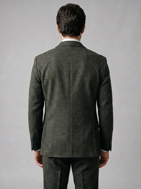 Herren Slim Fit Drei Teile Anzug Mit Weste Für Hochzeiten