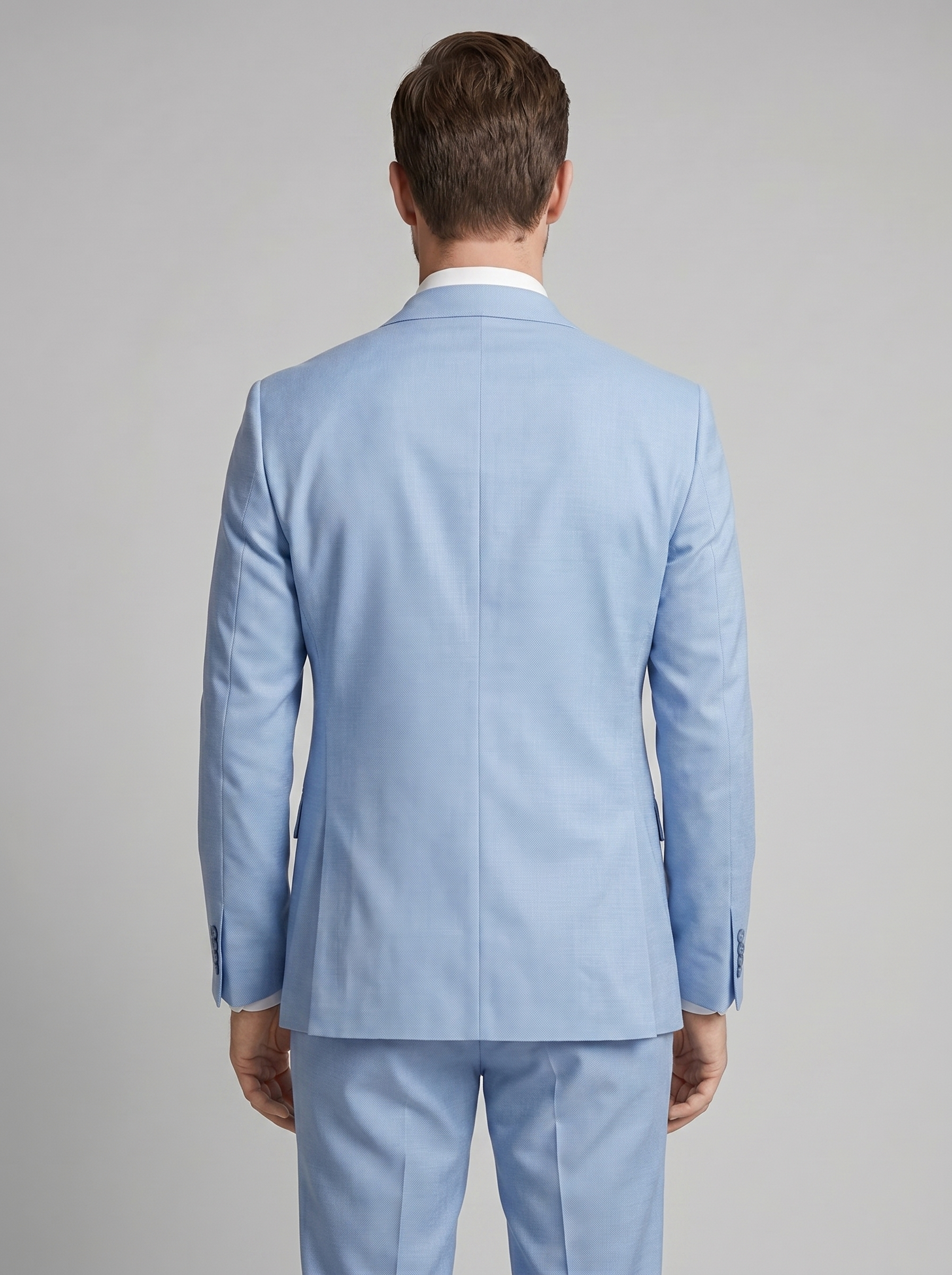 Herren Slim Fit Zweiteiliges Anzugset Für Hochzeitsgast
