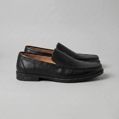 Herren Slip-On Leder Loafer
