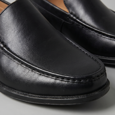 Herren Slip-On Leder Loafer