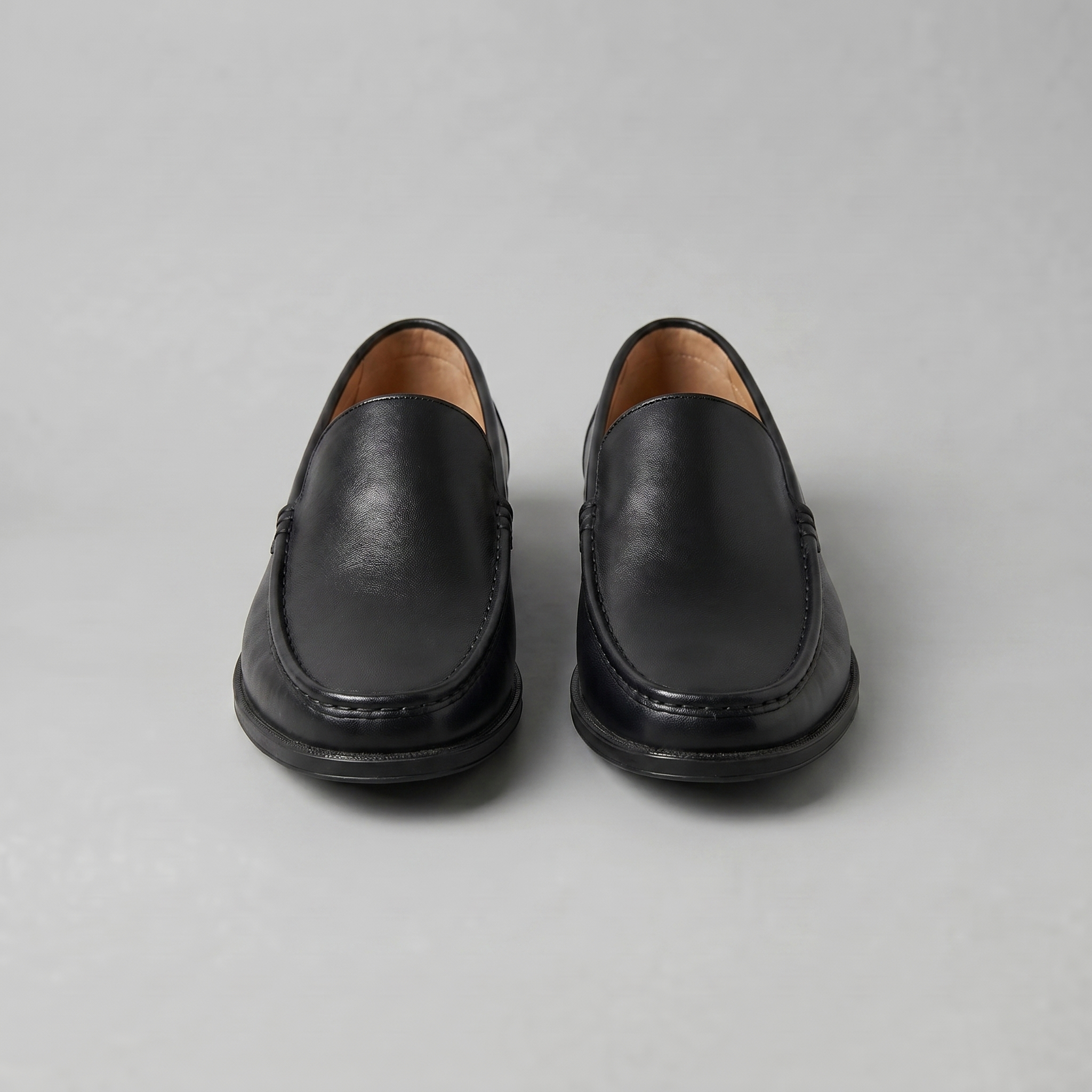 Herren Slip-On Leder Loafer