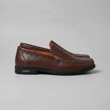 Herren Slip-On Leder Loafer