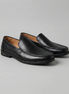 Herren Slip-On Leder Loafer