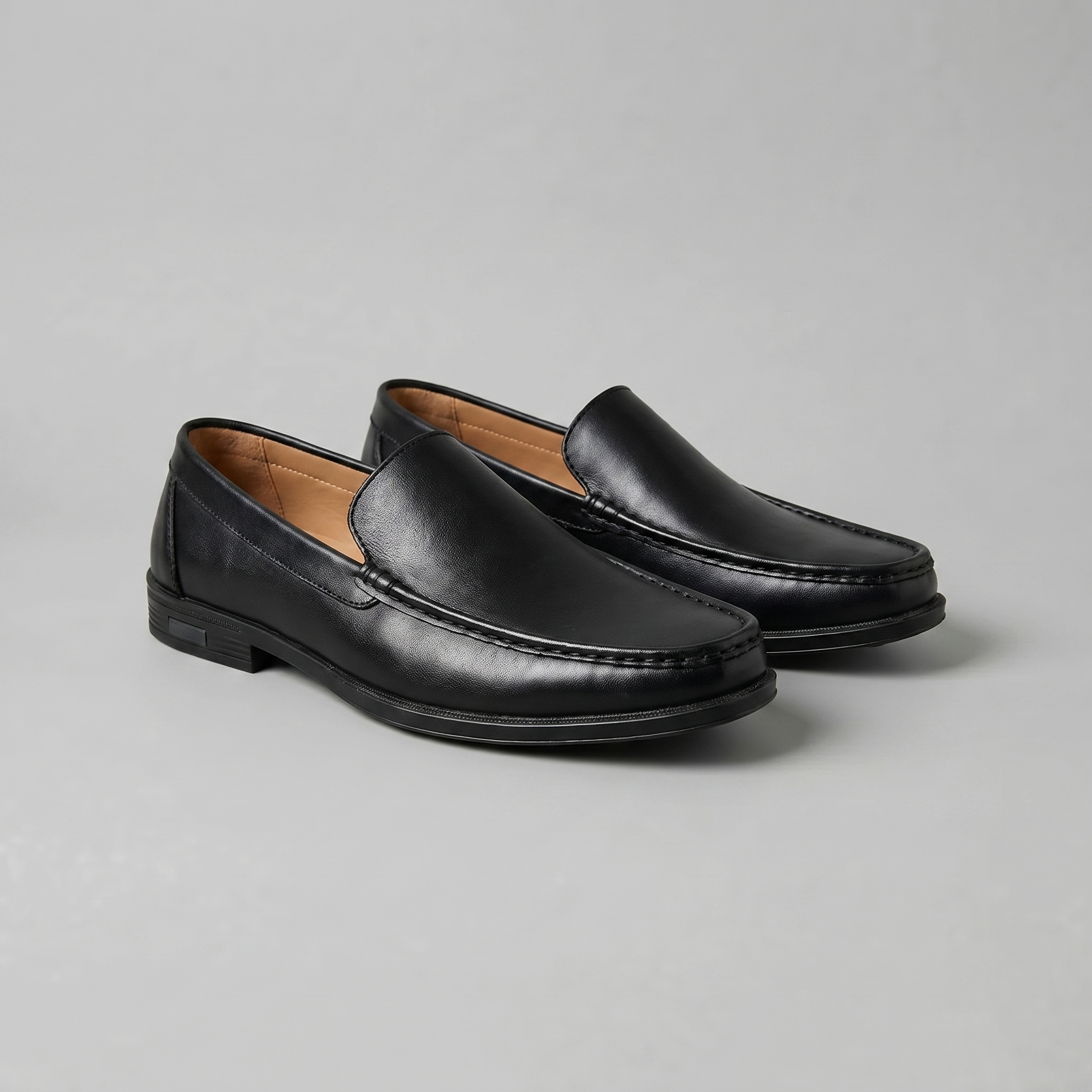 Herren Slip-On Leder Loafer