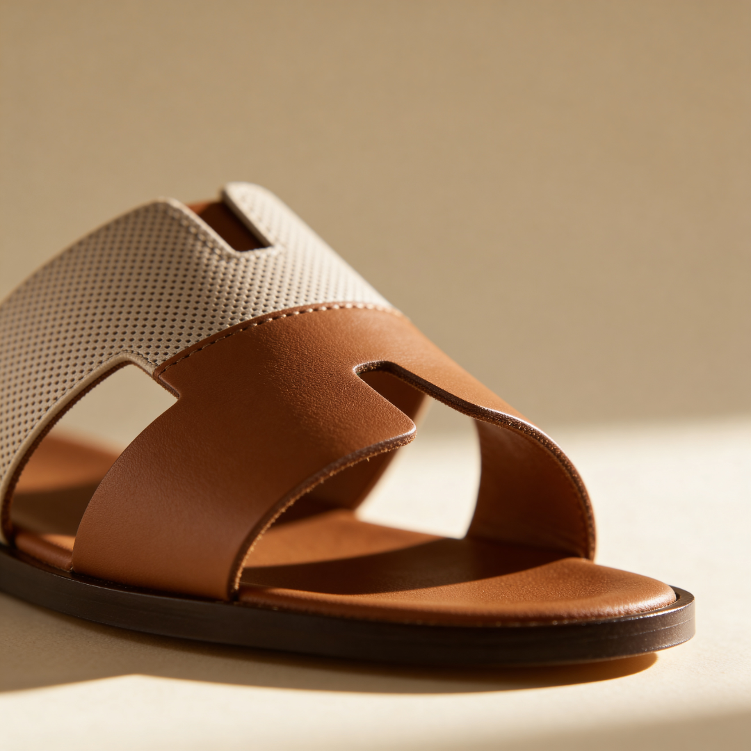 Herren Slip-On Sandalen
