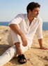 Herren Slip-On Sandalen