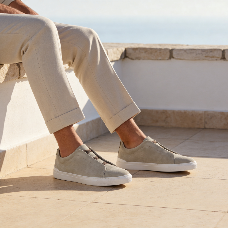 Herren Wildleder Casual Sneaker