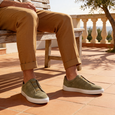 Herren Wildleder Casual Sneaker
