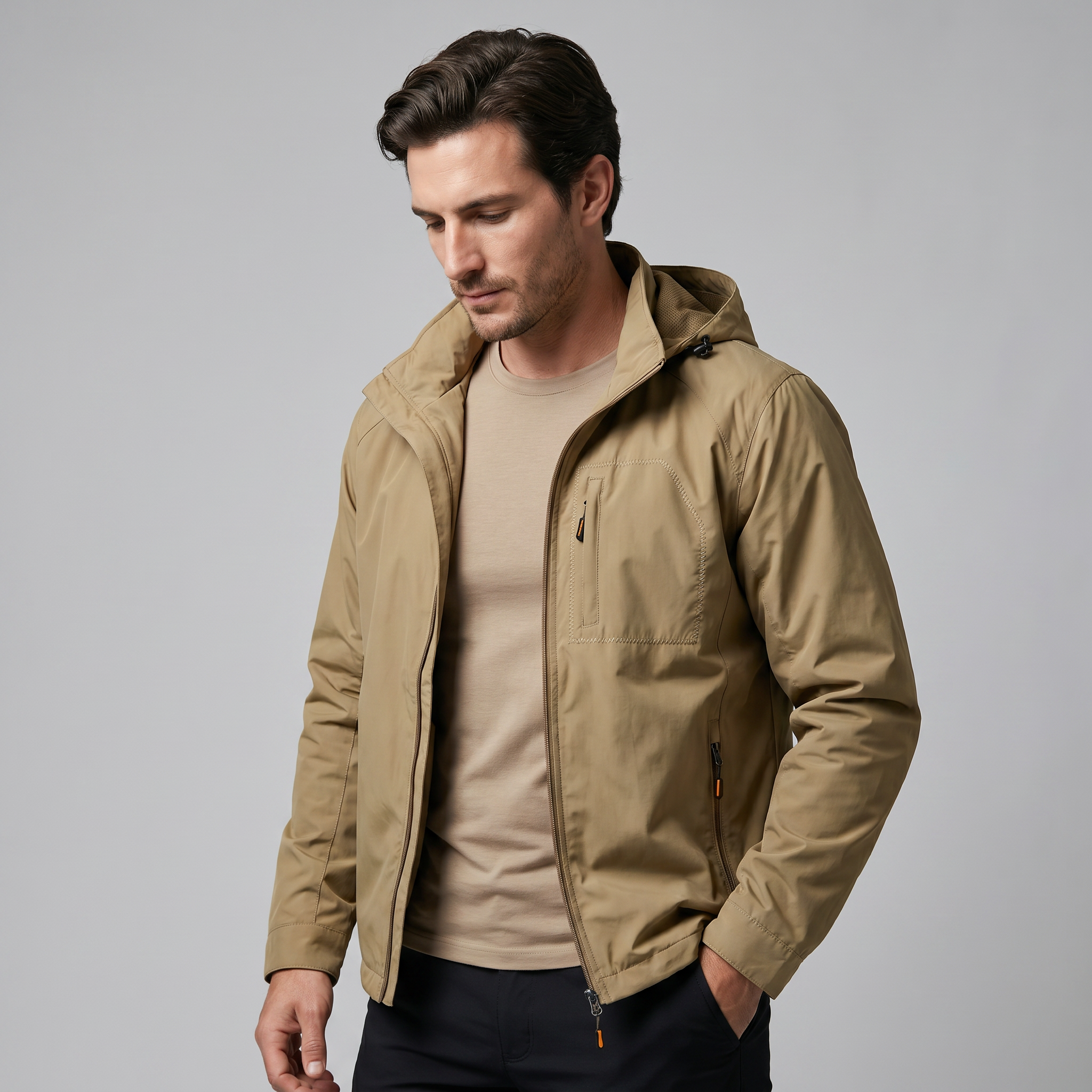 Herren Softshell Jacke Mit Kapuze