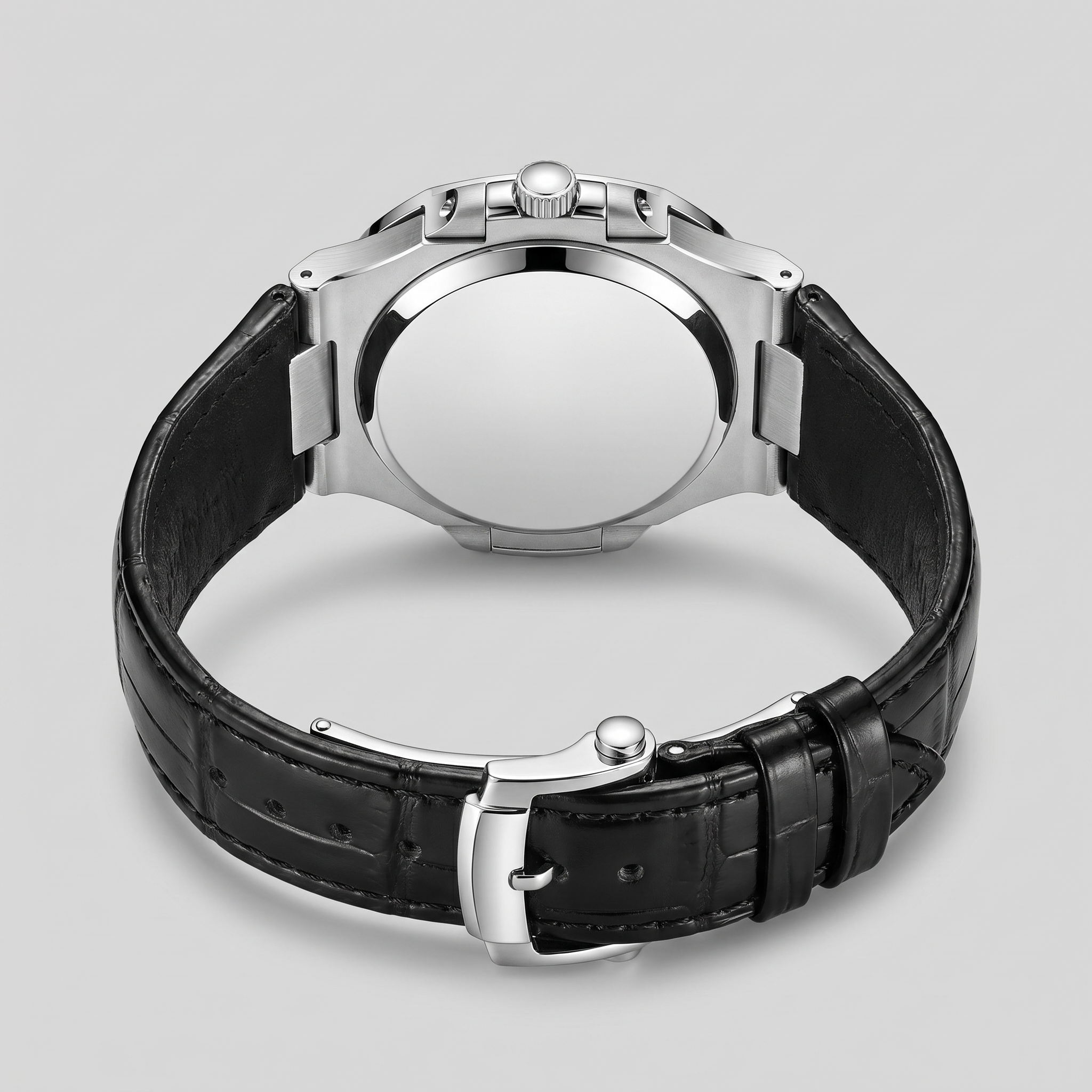 Herrenuhr Sportliche Luxus Lederarmbanduhr