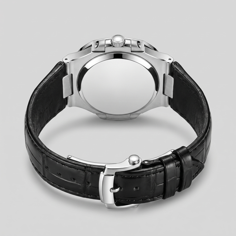 Herrenuhr Sportliche Luxus Lederarmbanduhr