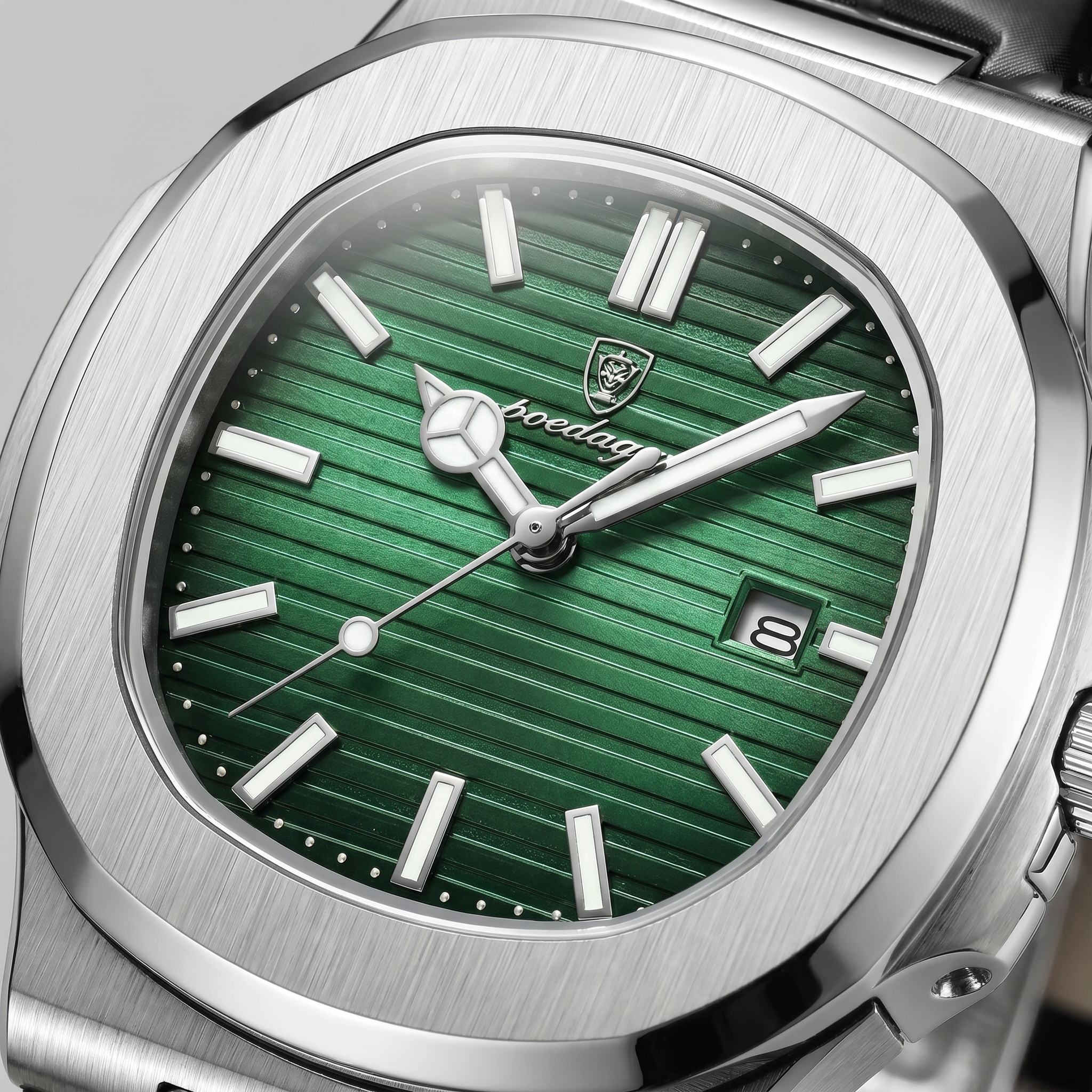 Herrenuhr Sportliche Luxus Lederarmbanduhr