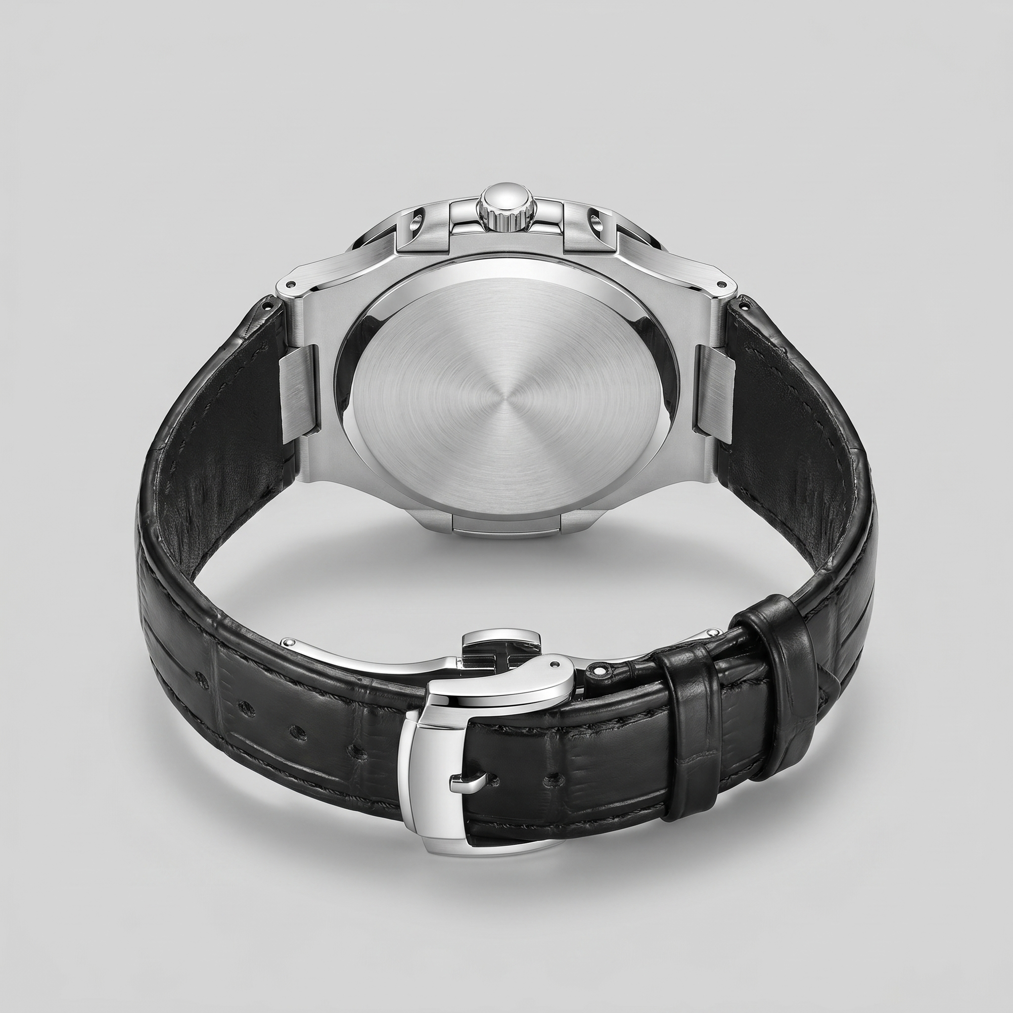 Herrenuhr Sportliche Luxus Lederarmbanduhr