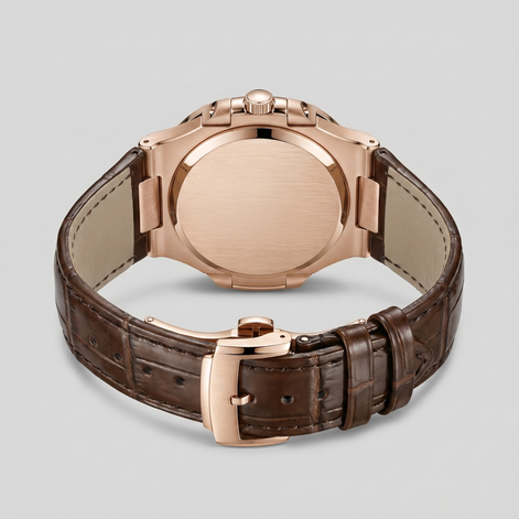 Herrenuhr Sportliche Luxus Lederarmbanduhr