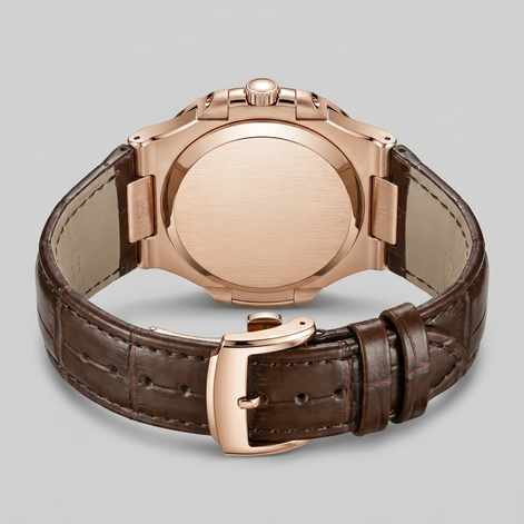 Herrenuhr Sportliche Luxus Lederarmbanduhr