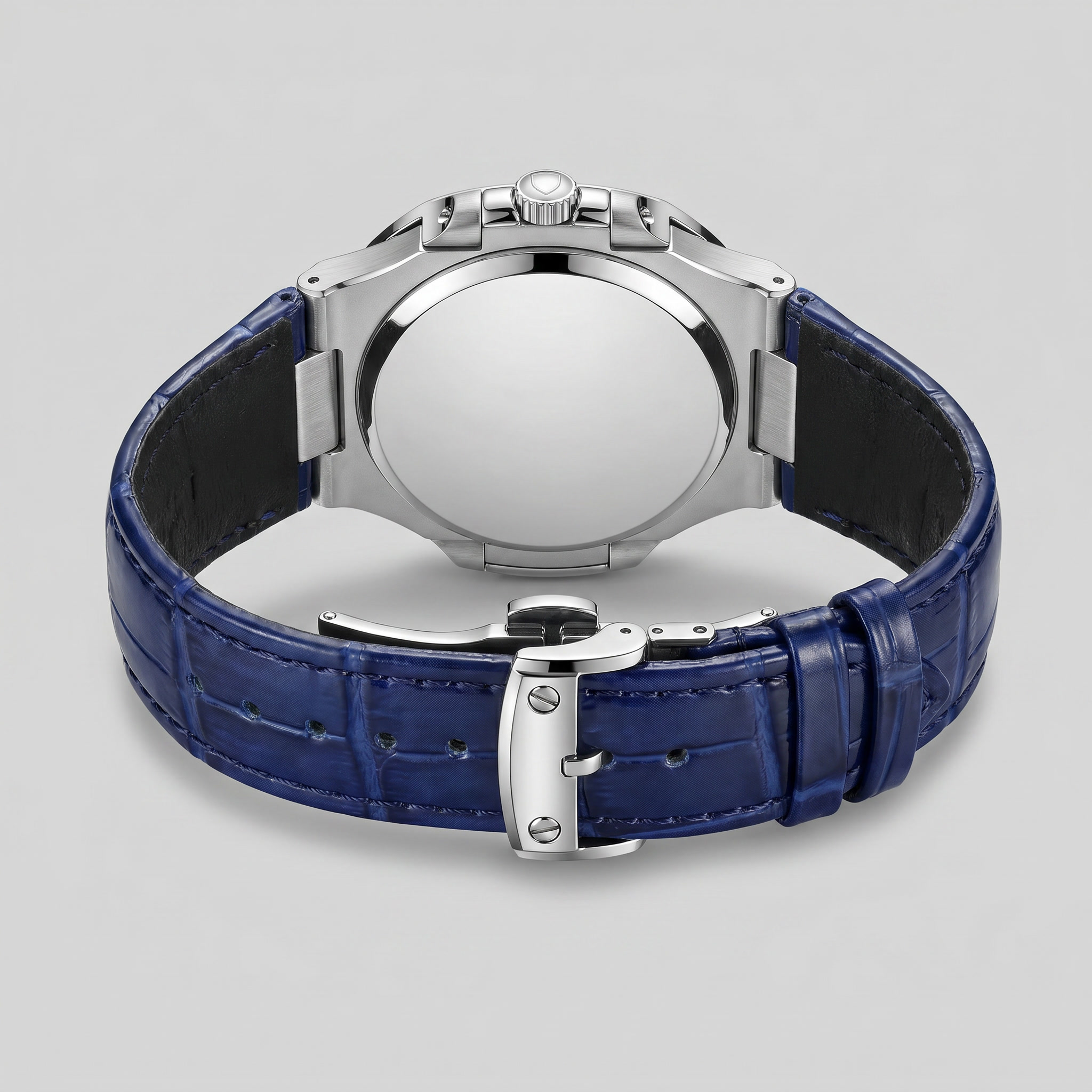 Herrenuhr Sportliche Luxus Lederarmbanduhr