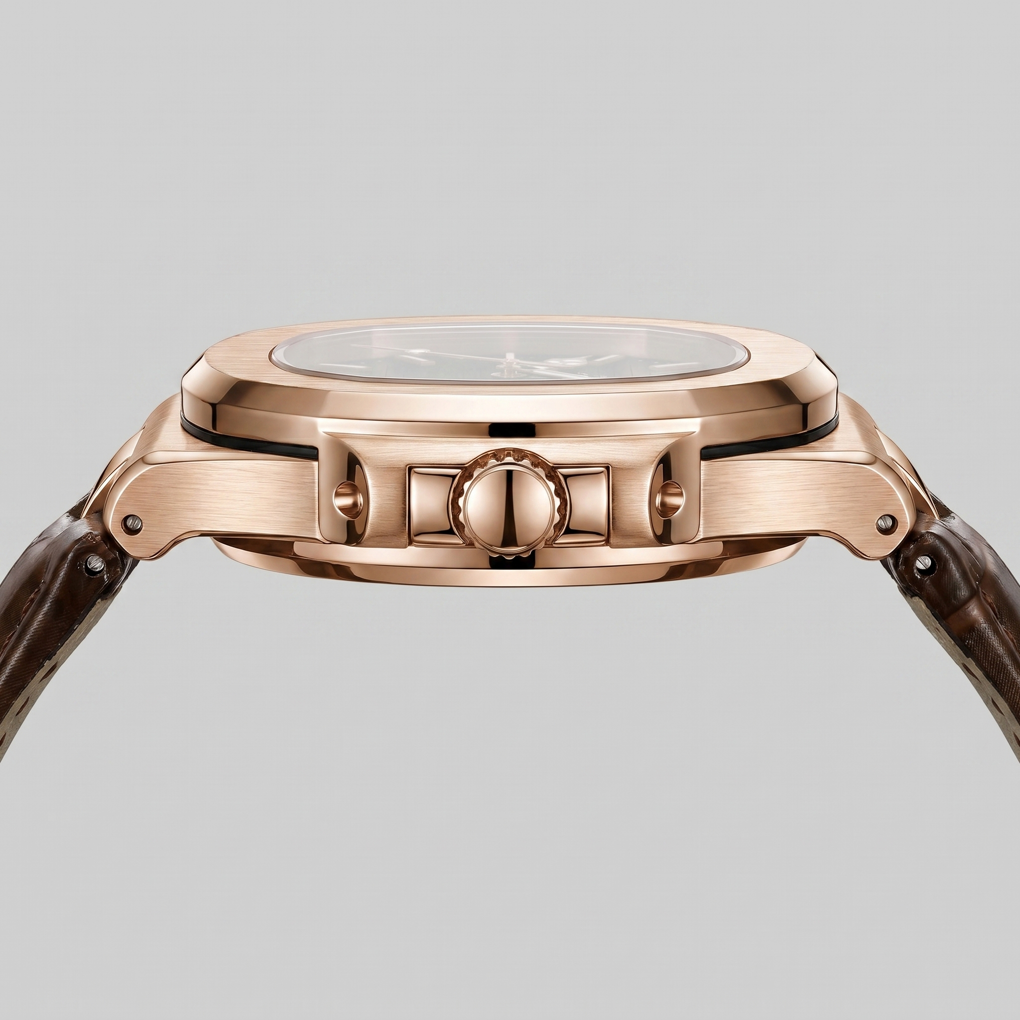 Herrenuhr Sportliche Luxus Lederarmbanduhr