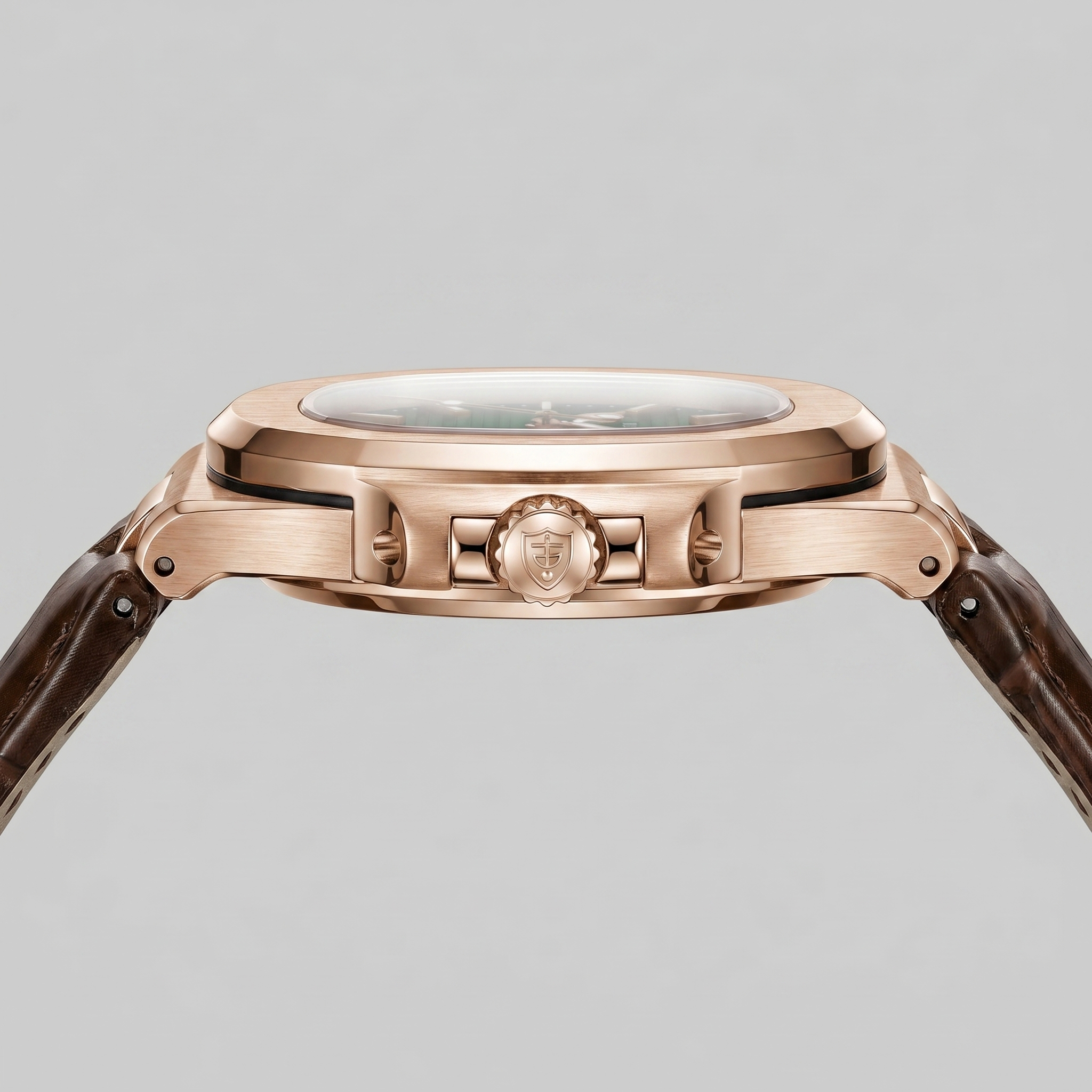 Herrenuhr Sportliche Luxus Lederarmbanduhr