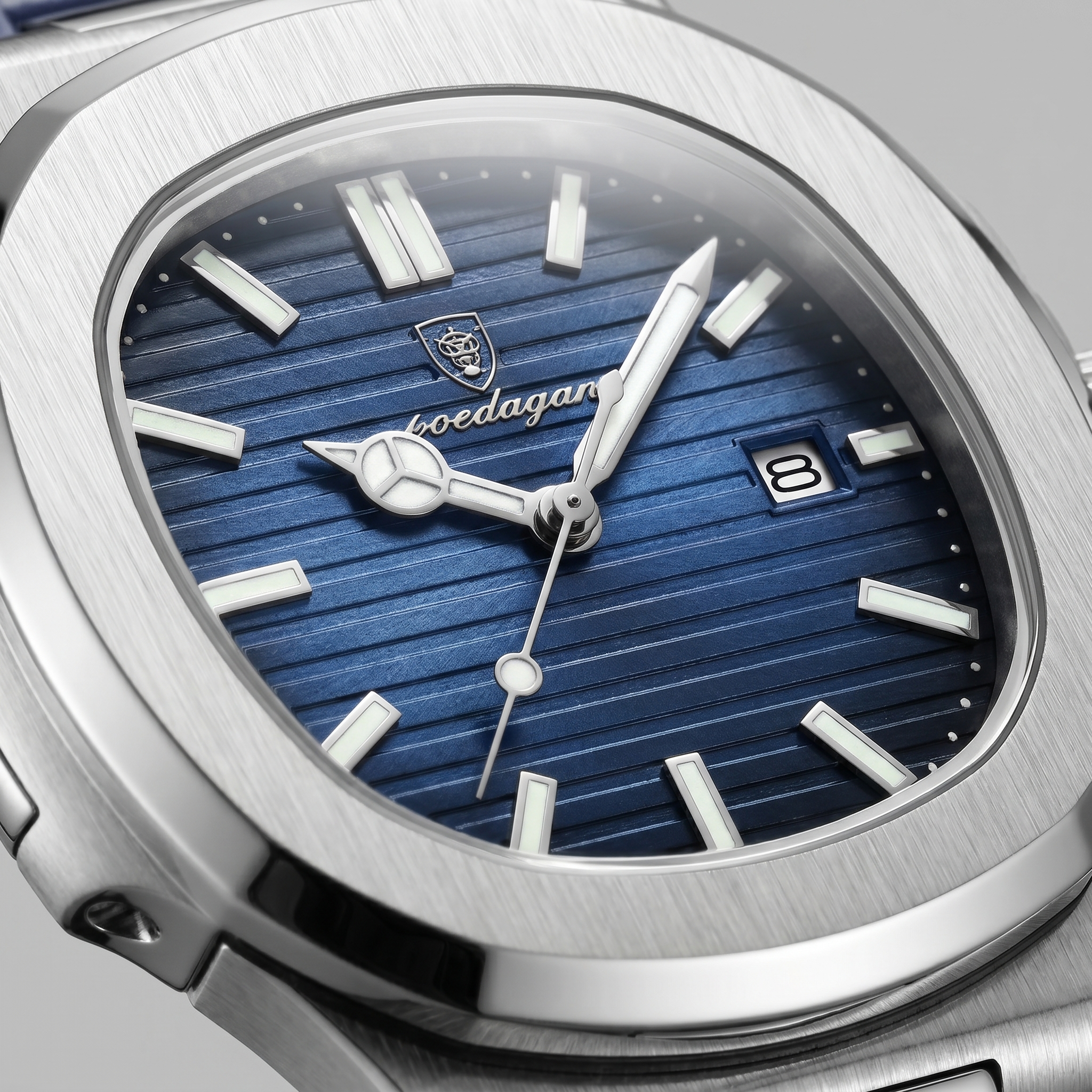 Herrenuhr Sportliche Luxus Lederarmbanduhr