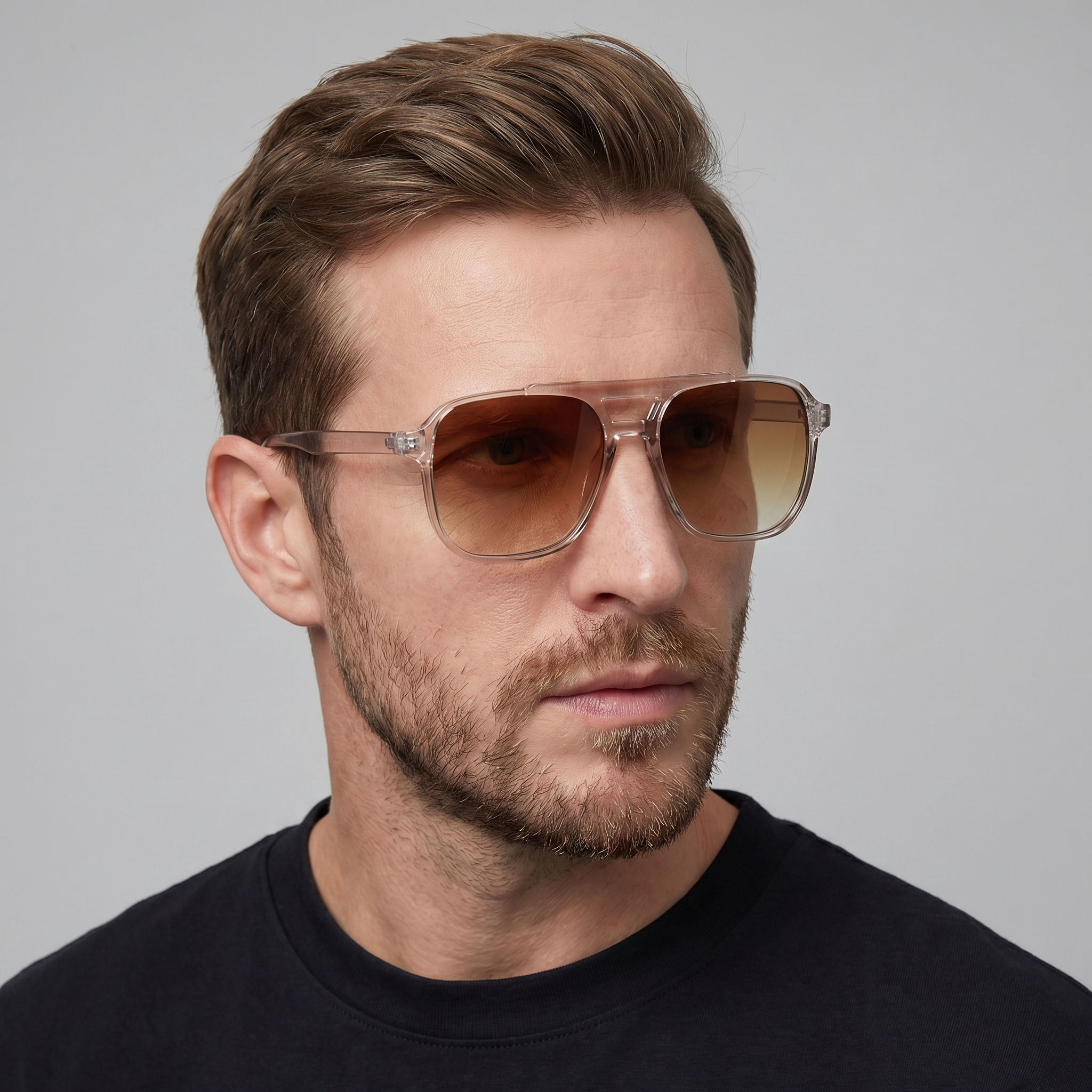 Herren Quadratische Sonnenbrillen