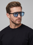 Herren Quadratische Sonnenbrillen