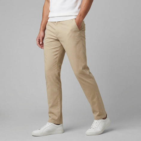 Herren Straight-Fit Chinohose