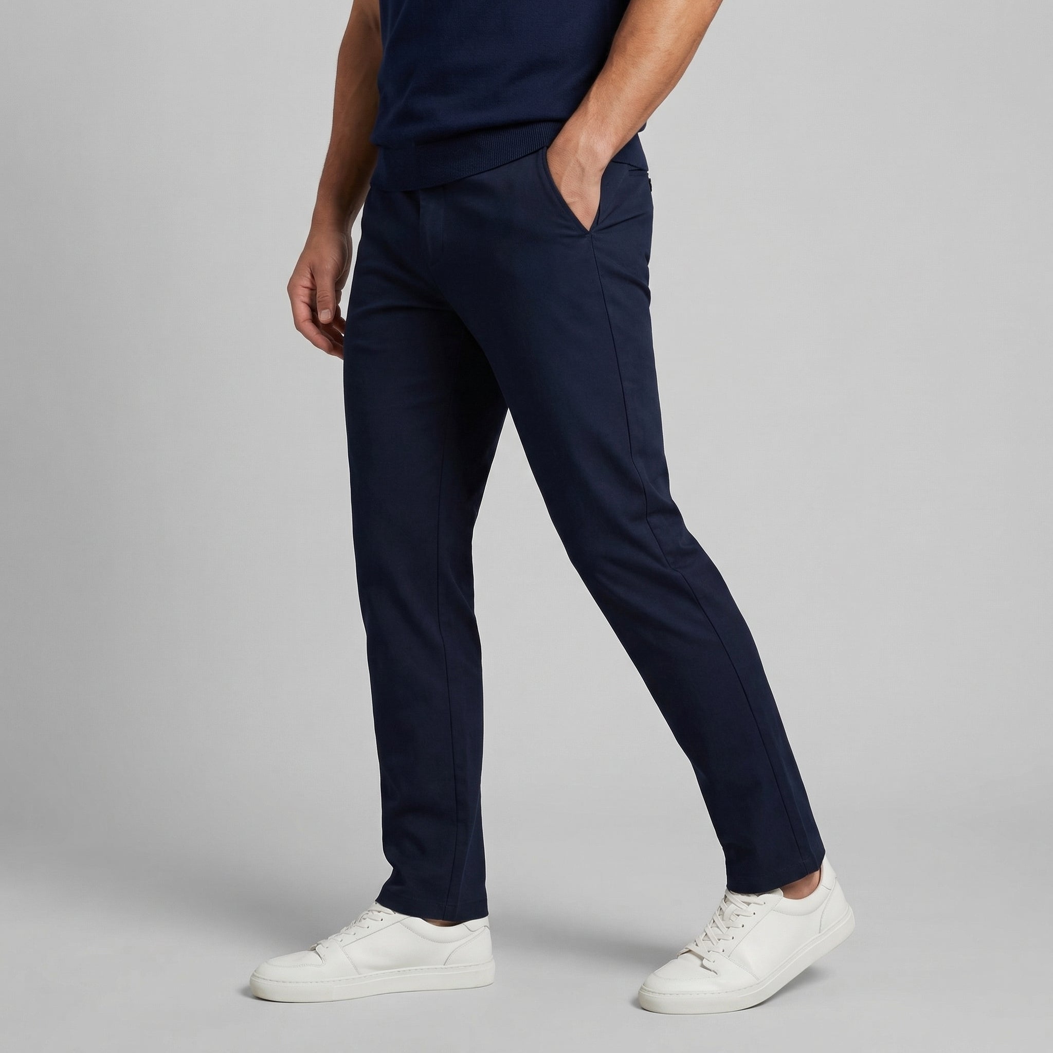 Herren Straight-Fit Chinohose