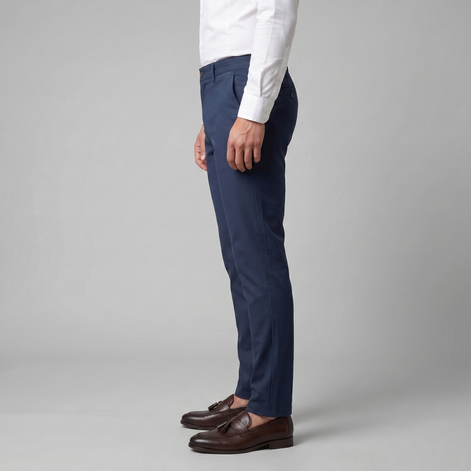 Herren Chinohose Mit Geradem Bein