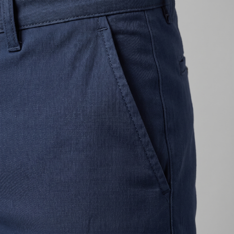 Herren Chinohose Mit Geradem Bein