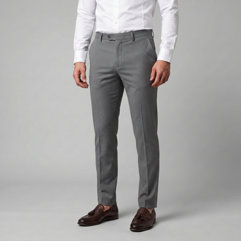 Herren Chinohose Mit Geradem Bein