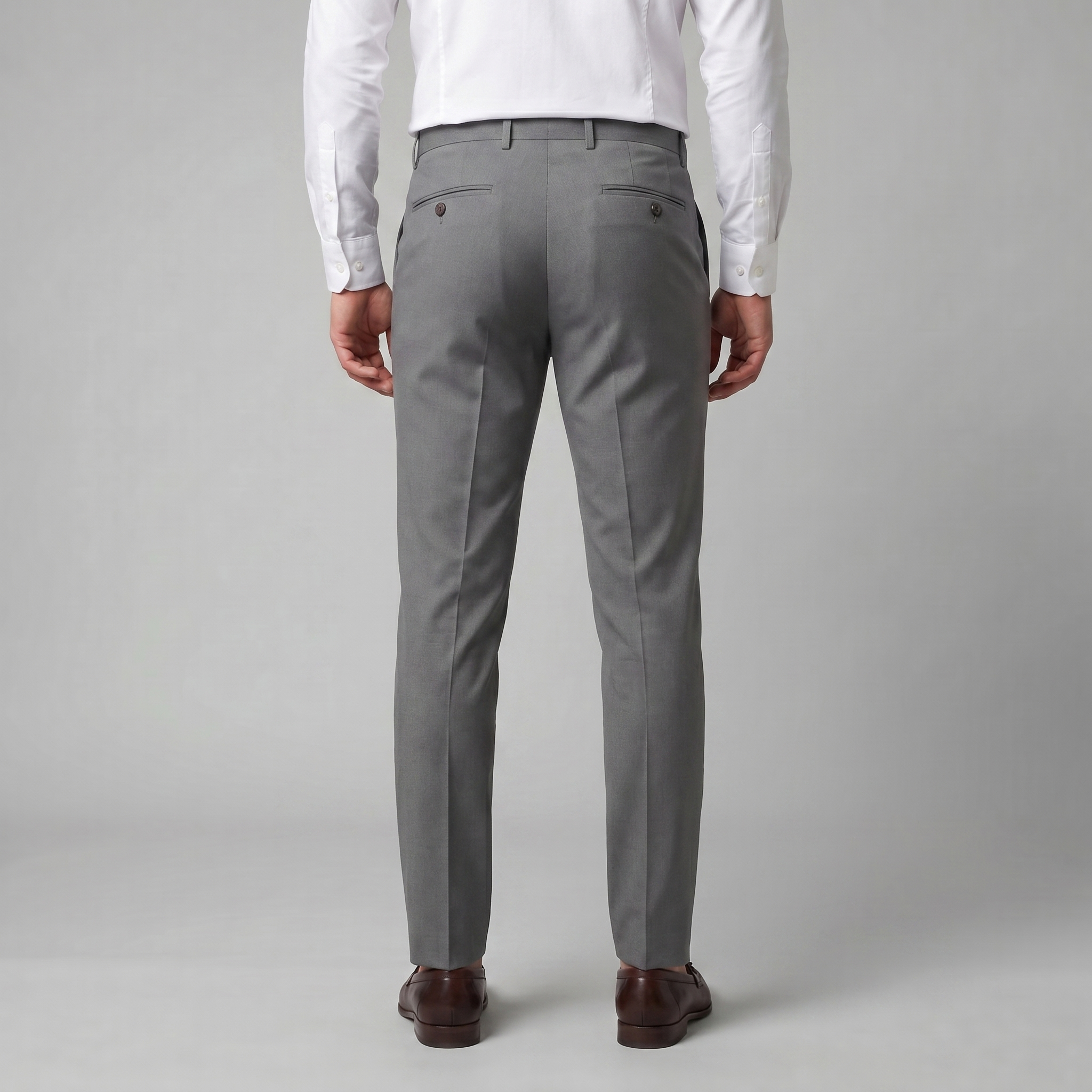 Herren Chinohose Mit Geradem Bein