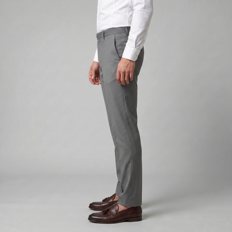 Herren Chinohose Mit Geradem Bein