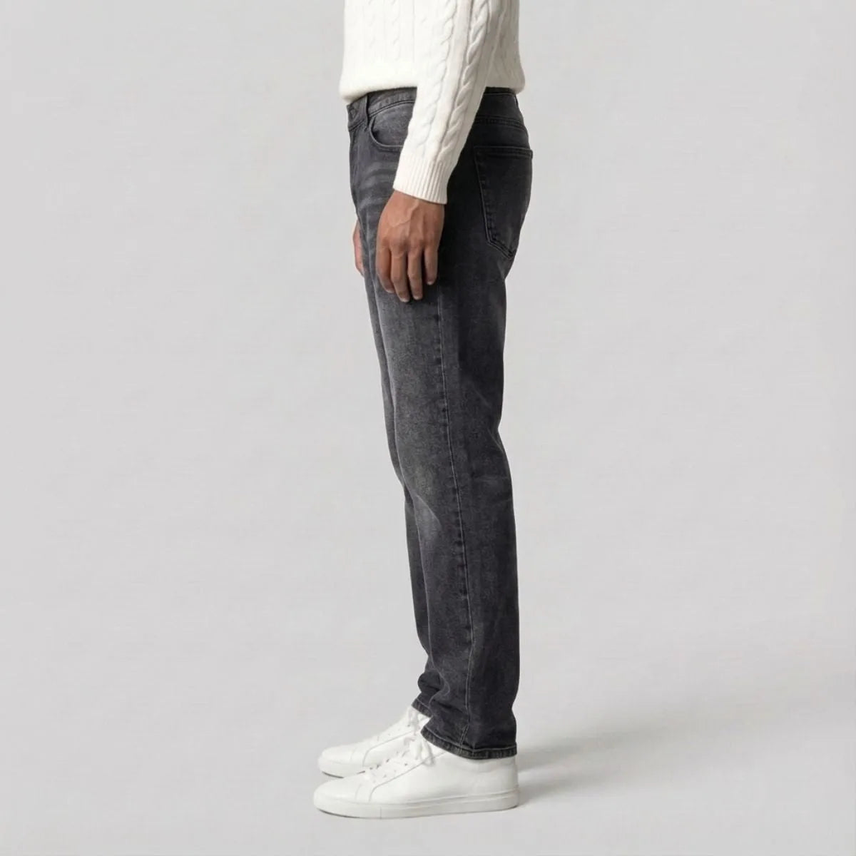 Herren Jeans Mit Geradem Bein Klassisch
