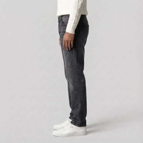 Herren Jeans Mit Geradem Bein Klassisch