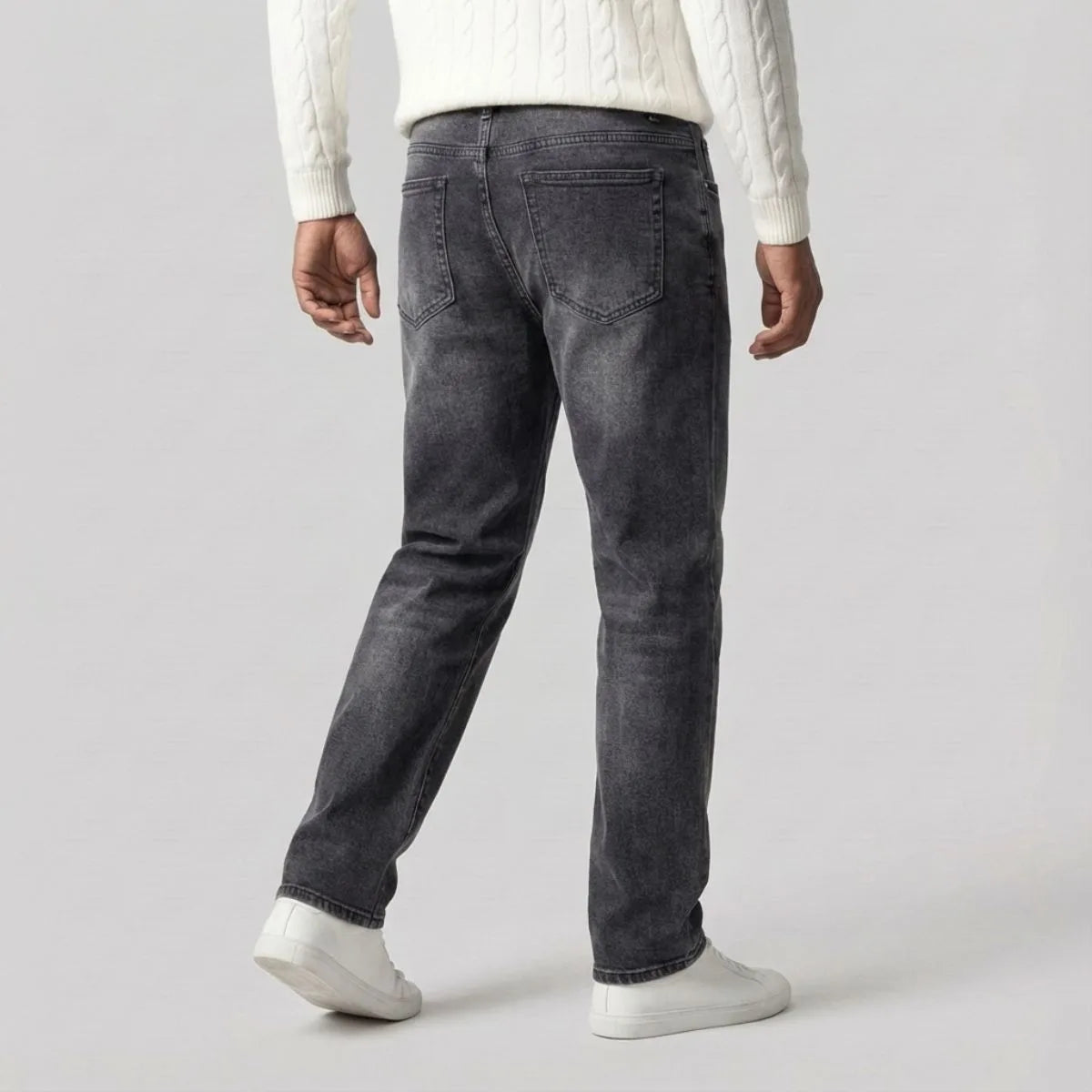 Herren Jeans Mit Geradem Bein Klassisch