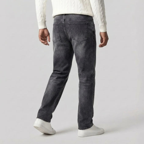 Herren Jeans Mit Geradem Bein Klassisch