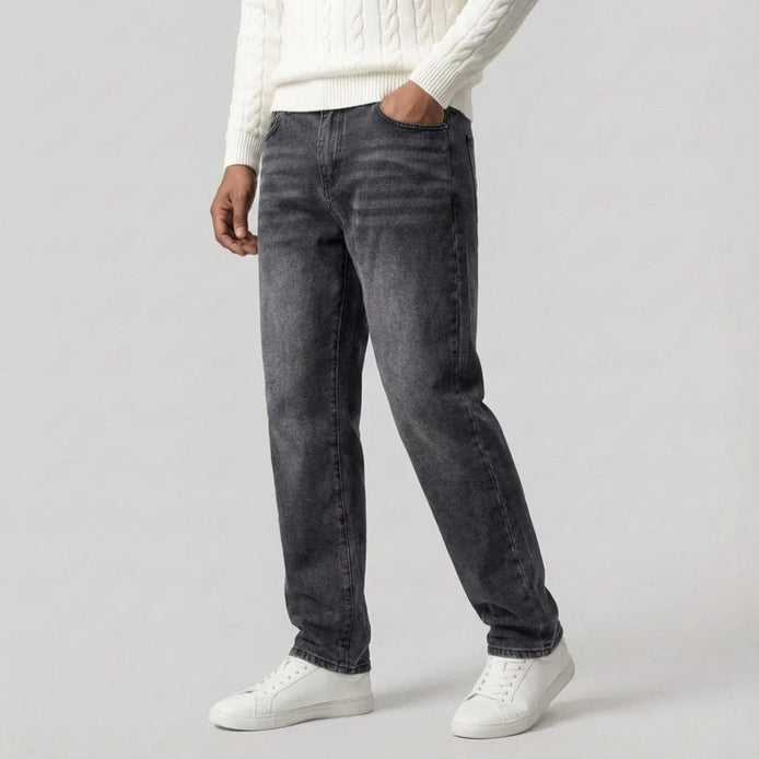 Herren Jeans Mit Geradem Bein Klassisch