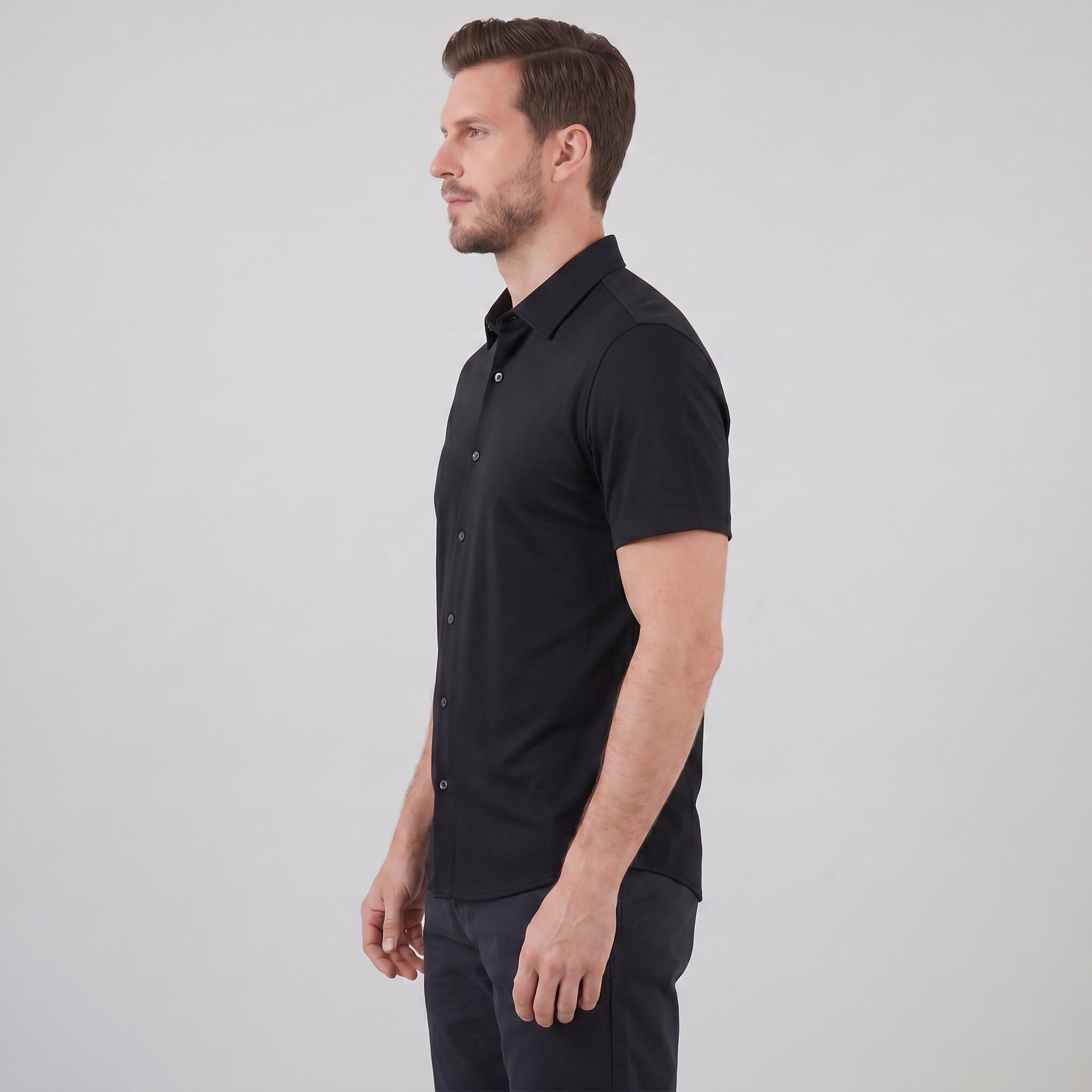 Herren Stretch Sommerhemd