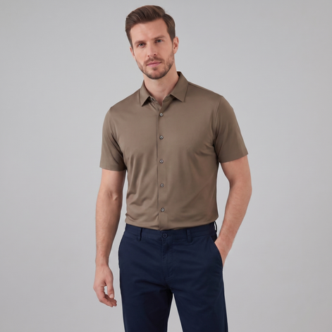 Herren Stretch Sommerhemd